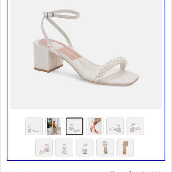 Dolce Vita Pearl Heels - Picture 1 of 4
